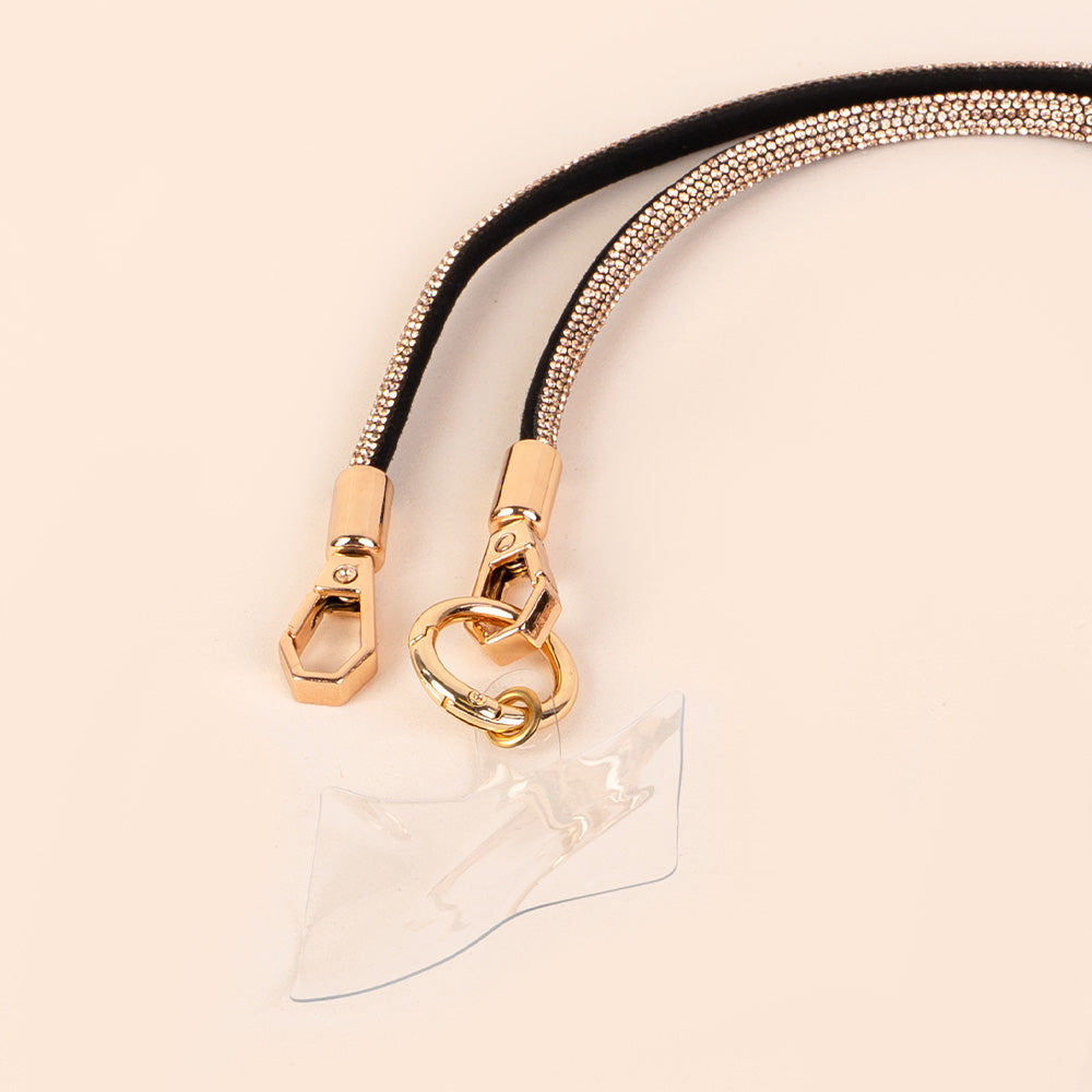 TRACOLLA MORBIDA CON STRASS