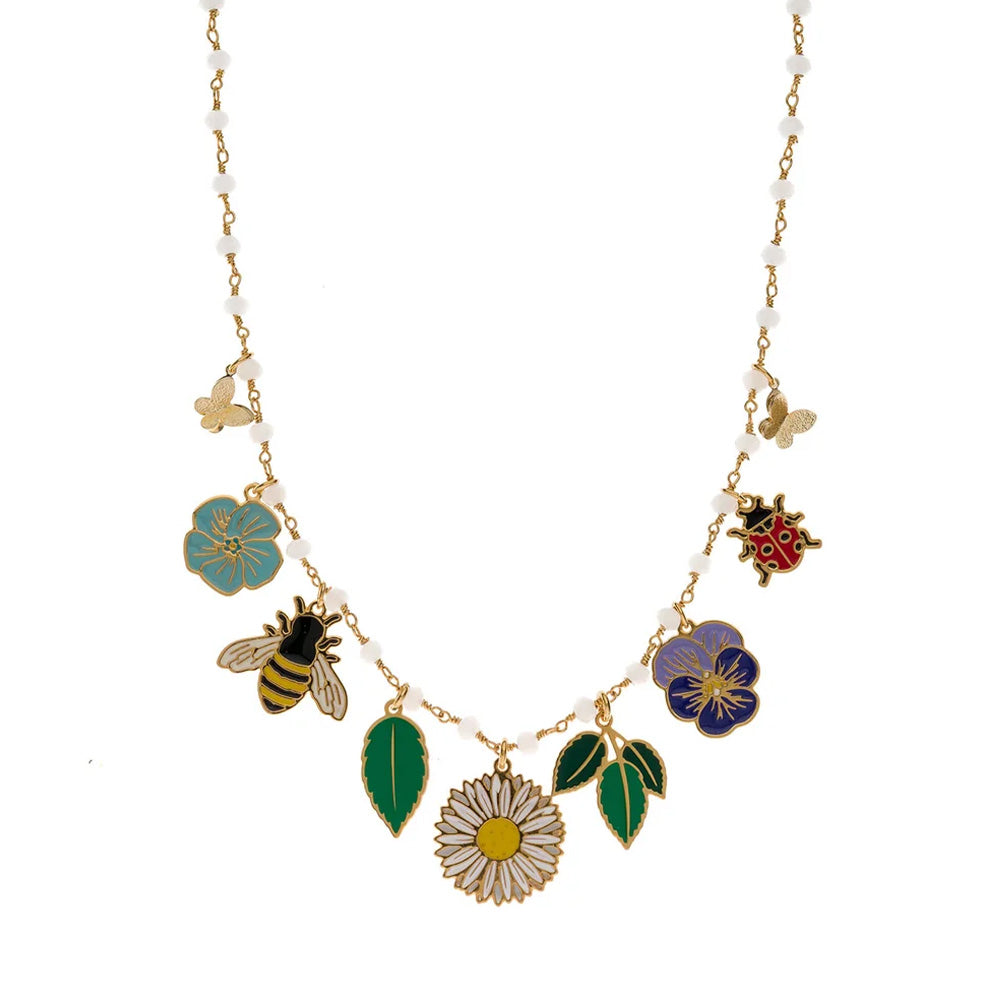 COLLANA SECRET GARDEN ROSARY