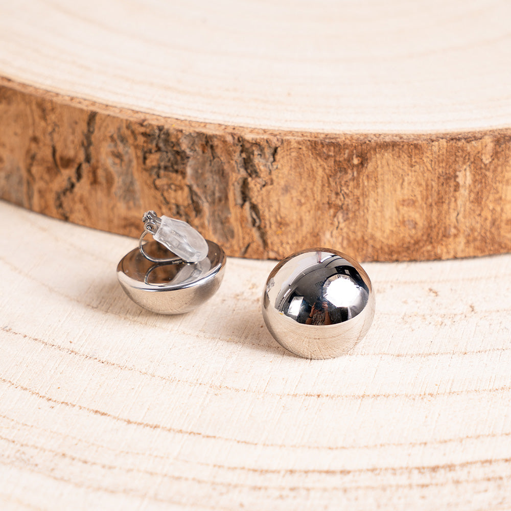 CLIP-ON STUD EARRINGS