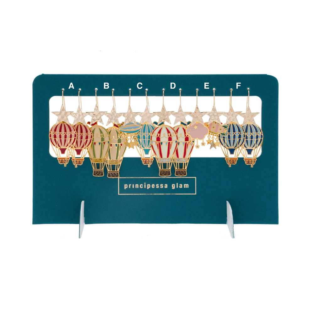 ORECCHINI PENDENTI BALLOON STAR