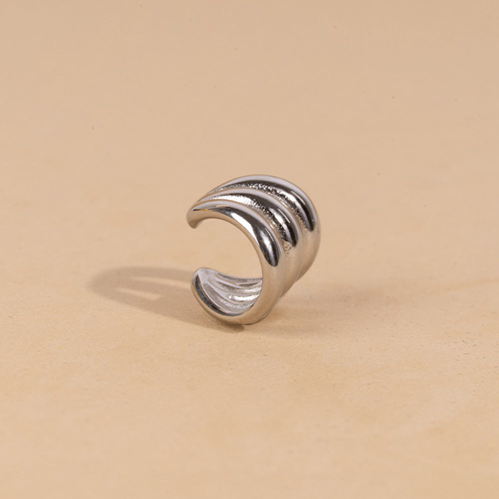 ORECCHINI EARCUFF A TRE FASCE