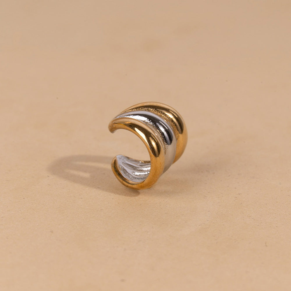ORECCHINI EARCUFF A TRE FASCE