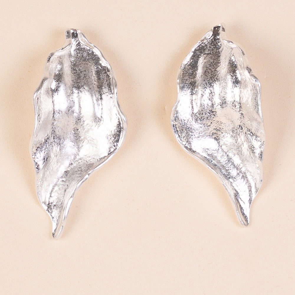 ORECCHINI PENDENTI A FOGLIA