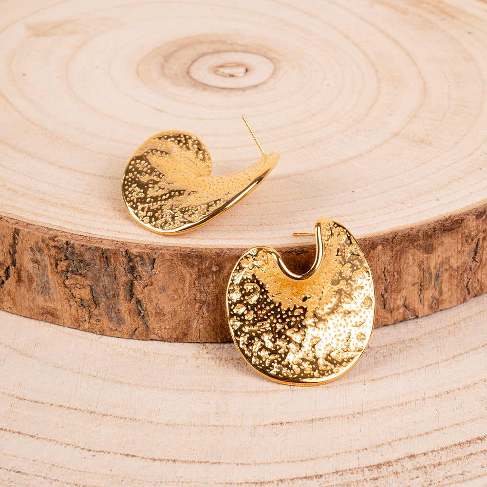 ORECCHINI PENDENTI IRREGOLARI