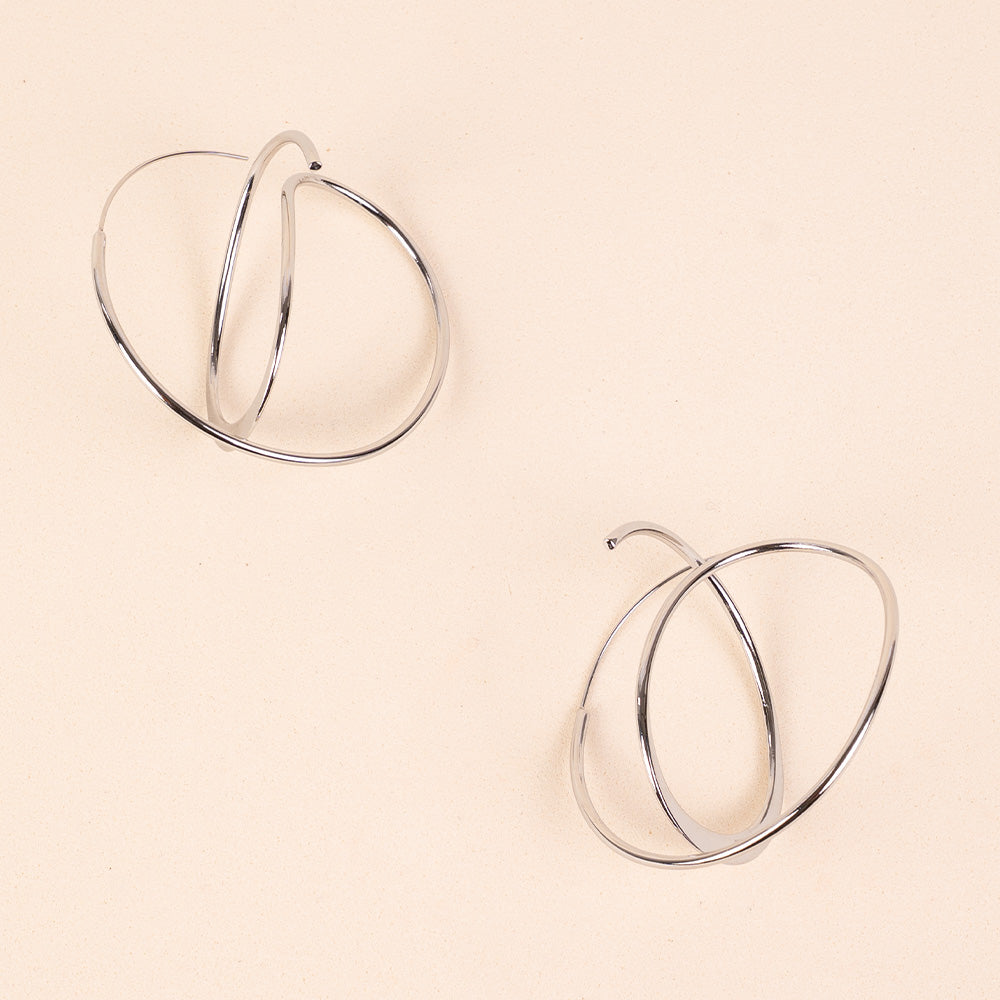 ORECCHINI PENDENTI MINIMAL IRREGOLARI