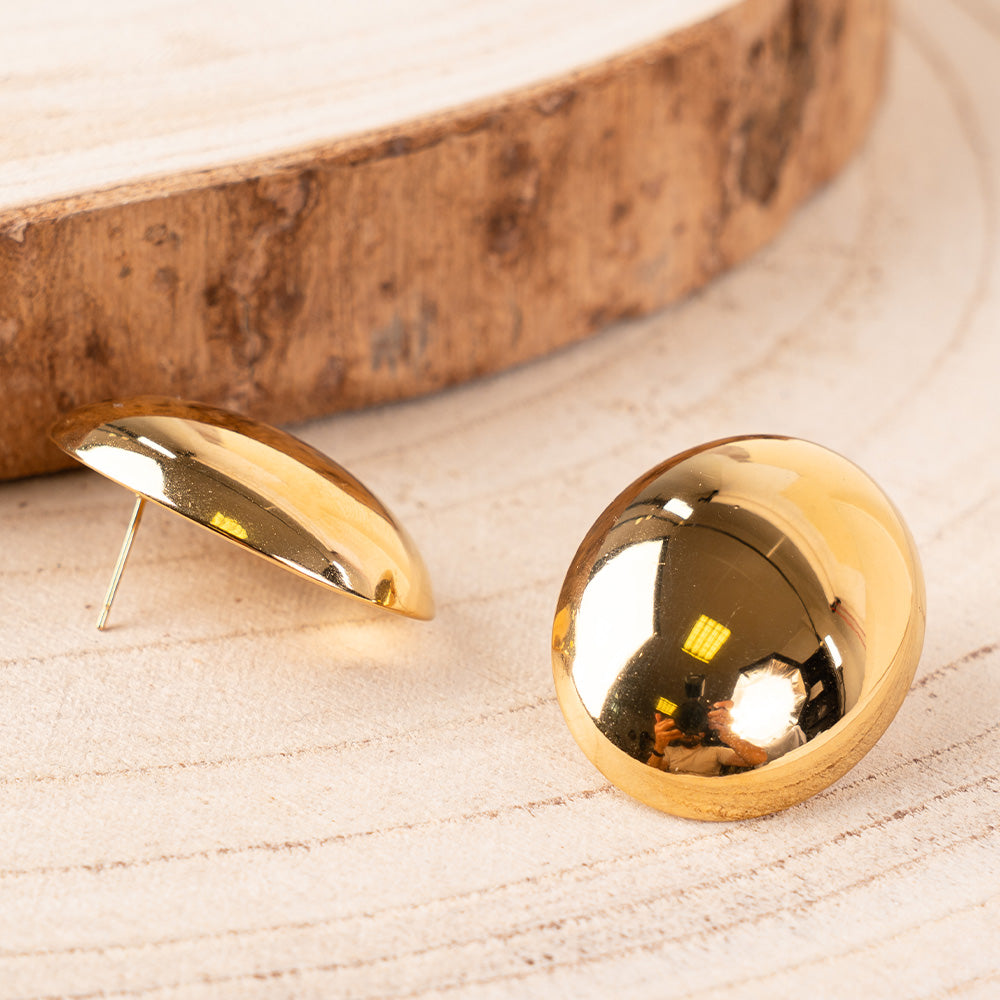 OVAL DANGLING EARRINGS