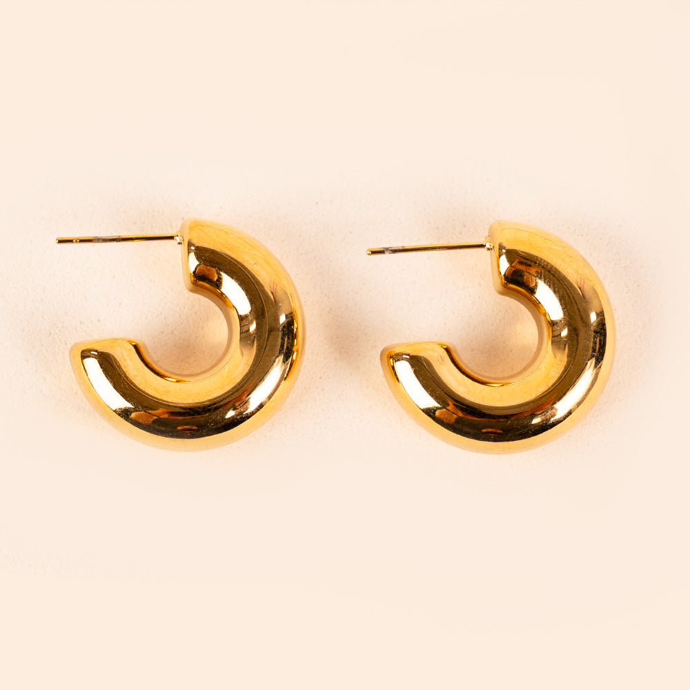ORECCHINI CON SEMICERCHIO SPESSO MINI