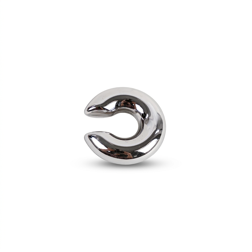THICK CIRCULAR EARCUFF EARRING