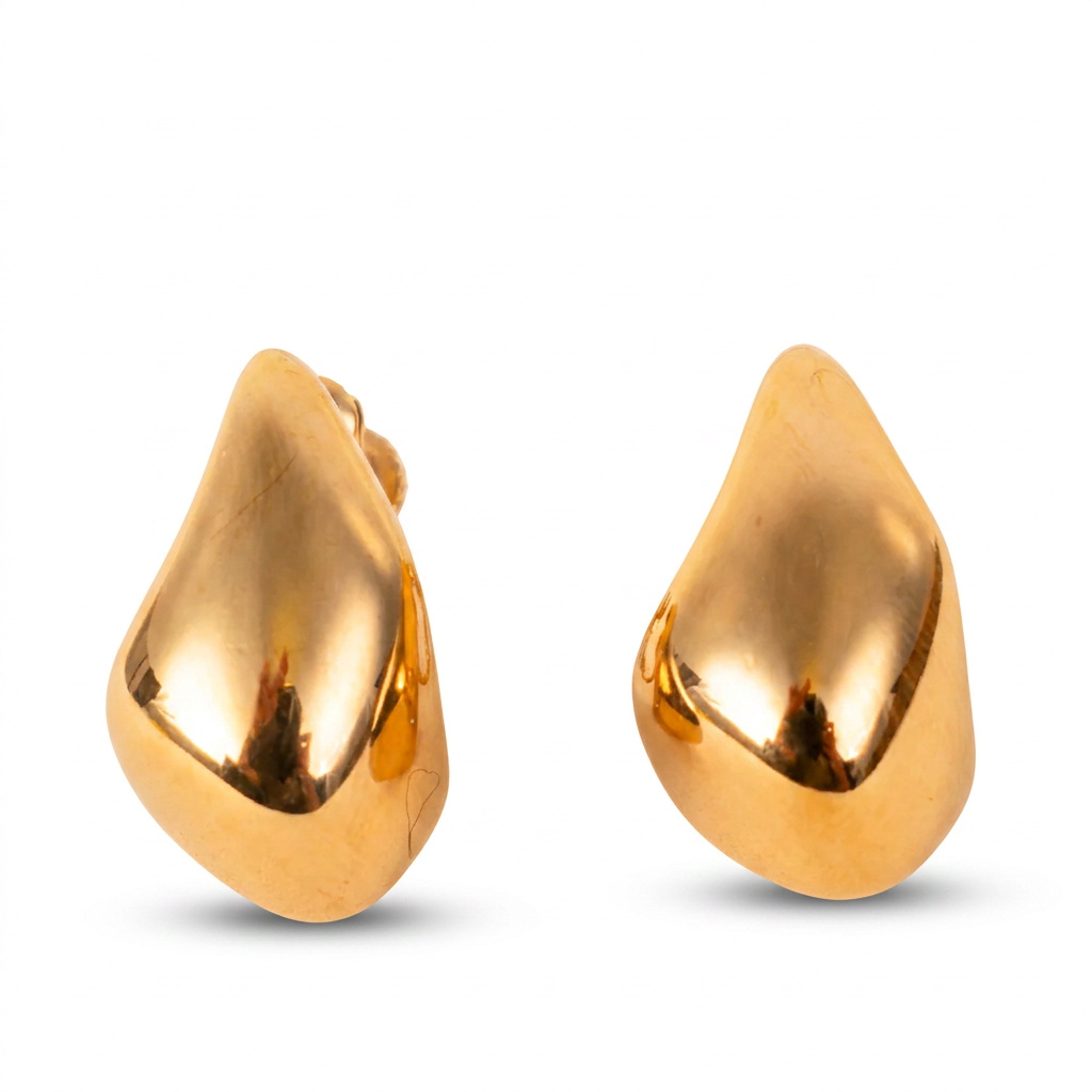 DROP EARRINGS WITH ADJUSTABLE SCREW CLIP