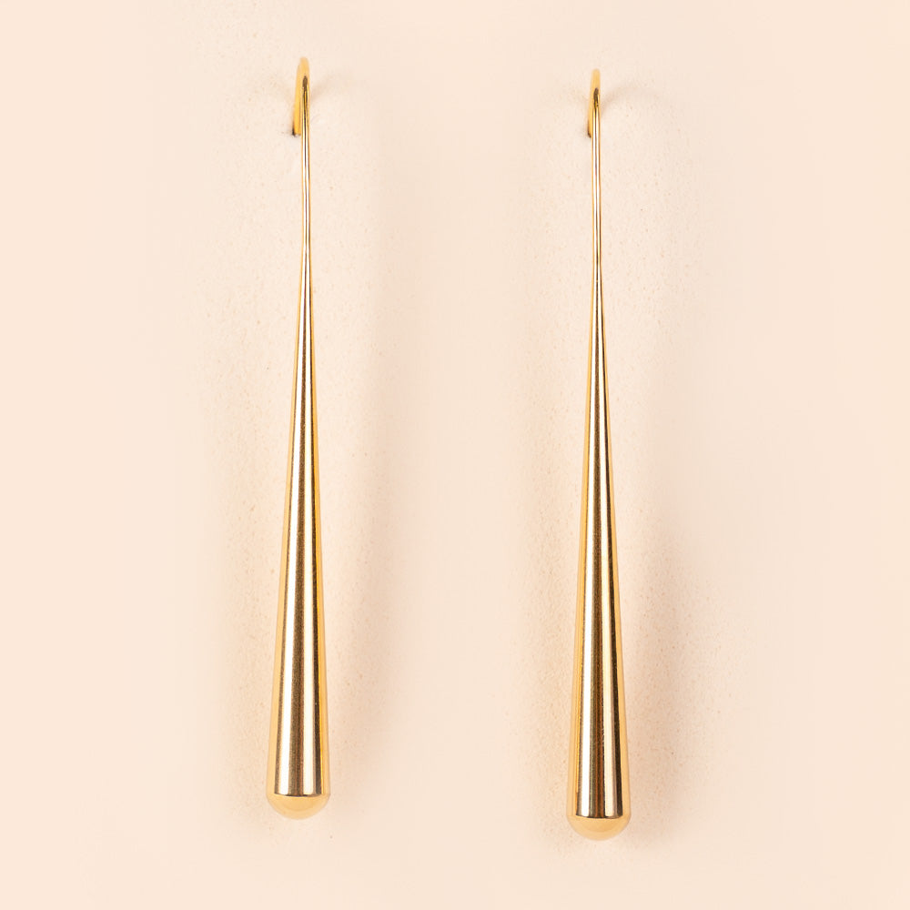 VERTICAL GROWING DANGLE EARRINGS