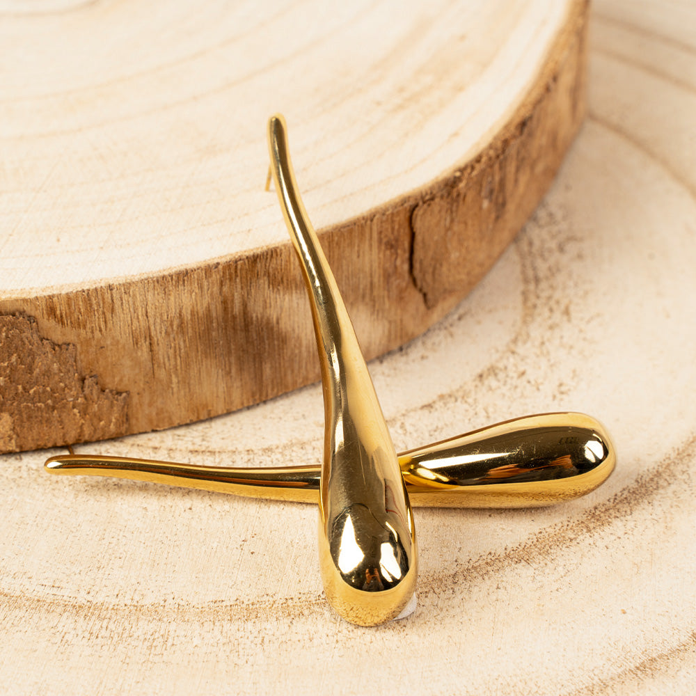 ORECCHINI PENDENTI A GOCCIA LUNGA PENDENTE