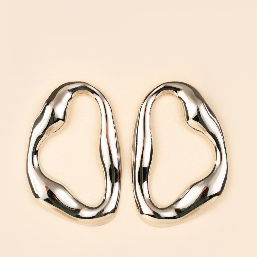 ORECCHINI PENDENTI A TRIANGOLO IRREGOLARE