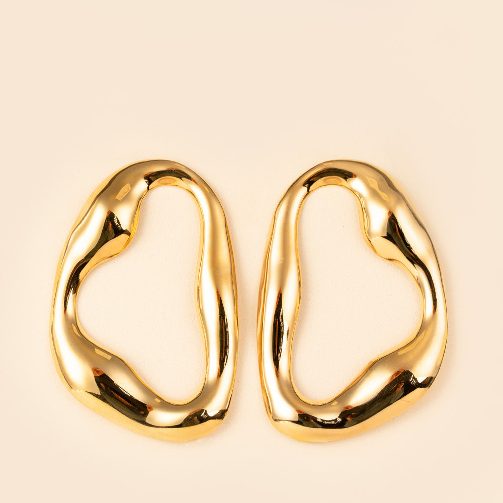 ORECCHINI PENDENTI A TRIANGOLO IRREGOLARE