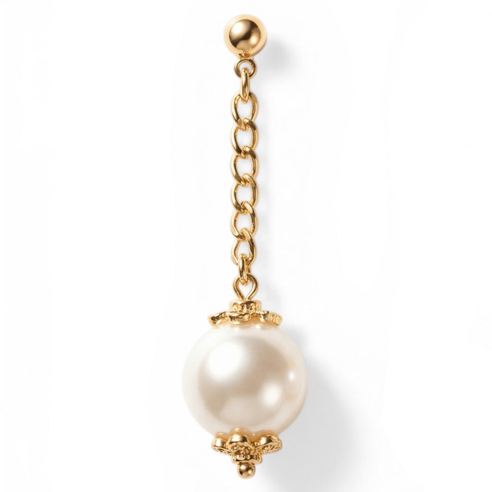 ORECCHINI CON PERLA PENDENTE