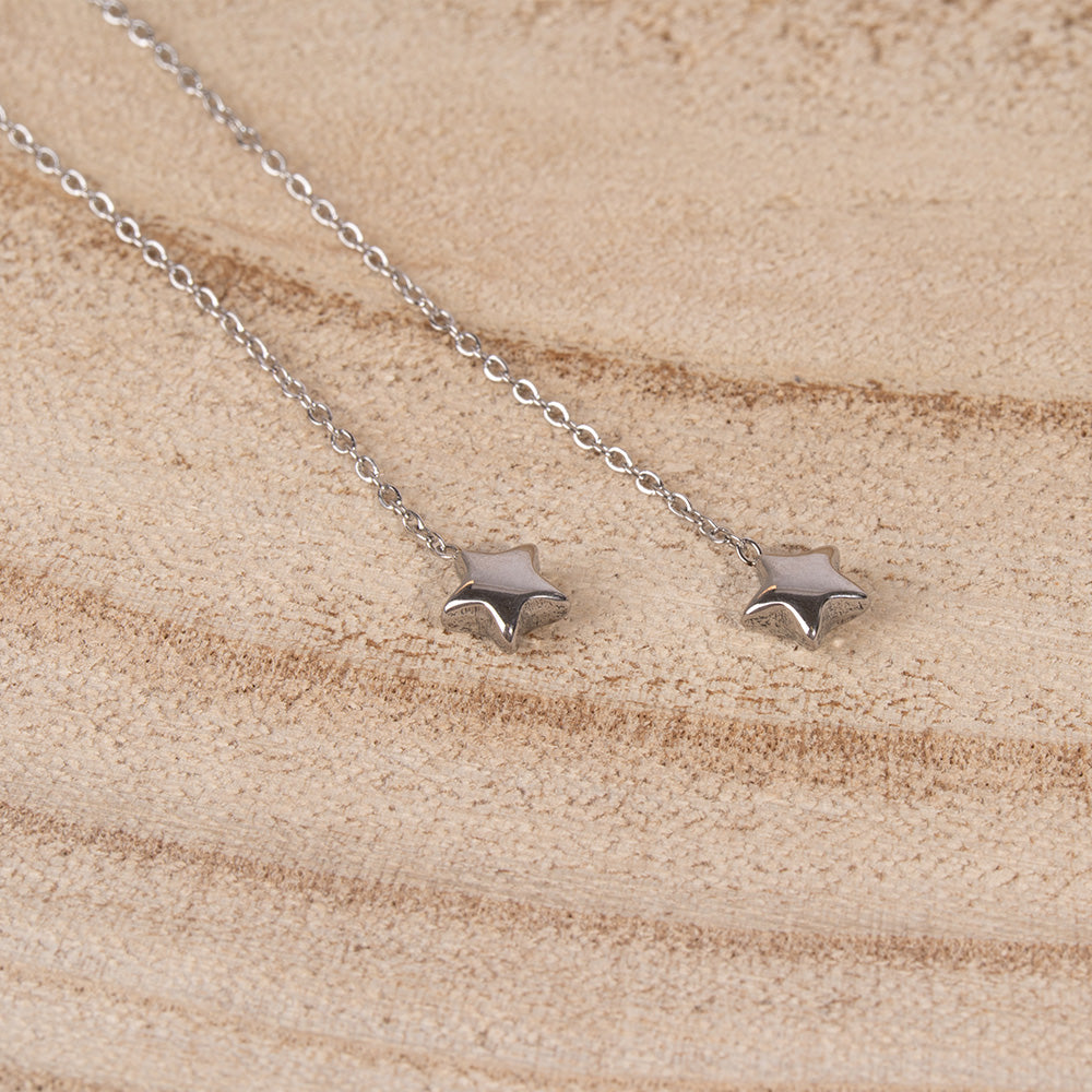 ORECCHINI PENDENTI A LOVELY CON STELLE