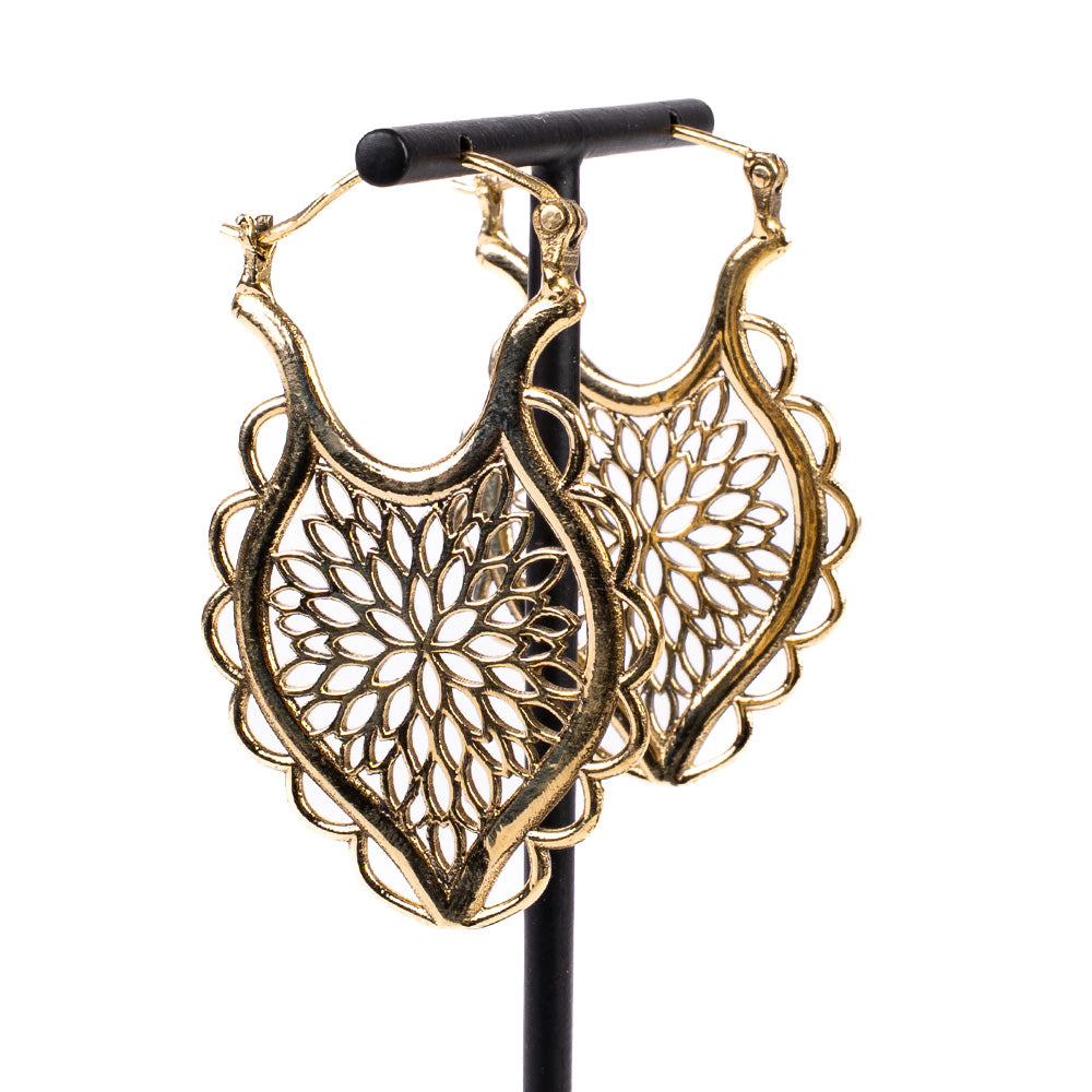 ORECCHINI LAVORATI FORMA ALLUNGATA