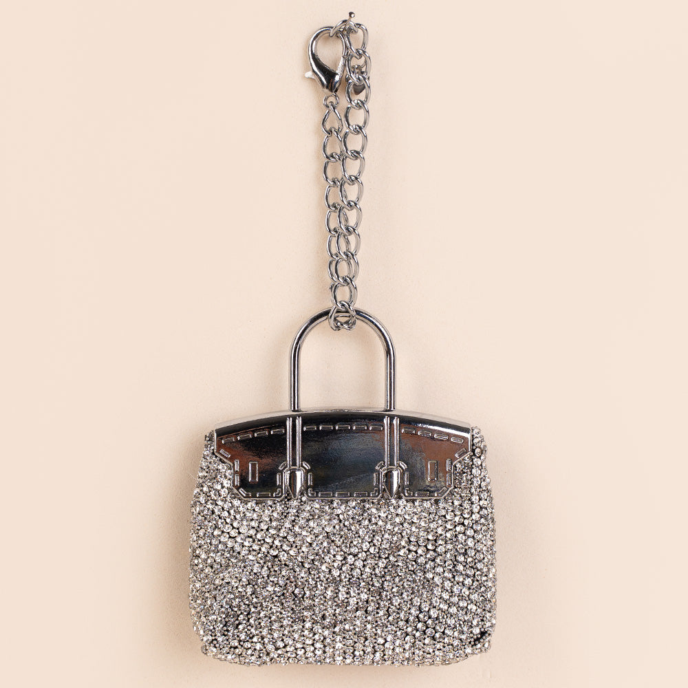 PORTAMONETE A BORSETTA CON STRASS