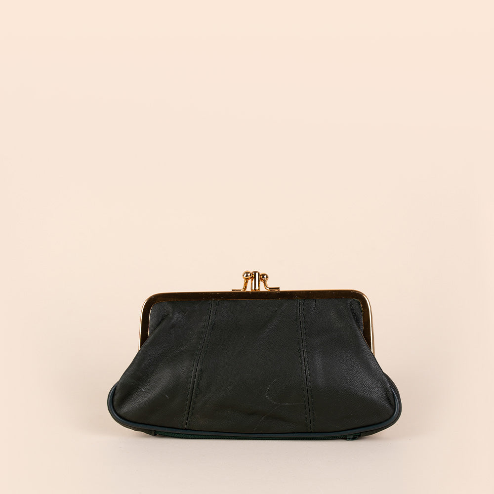PORTAMONETE CLASSICO PELLE CON CHIUSURA A CLICK CLACK