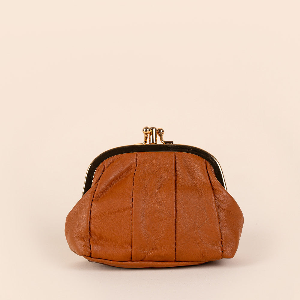 PORTAMONETE CLASSICO PELLE CON CHIUSURA A CLICK CLACK