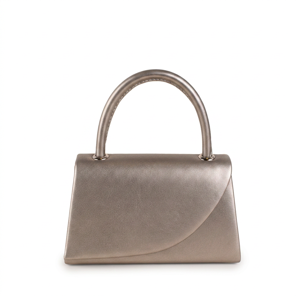 BORSA POCHETTE CON MANICO RIGIDO