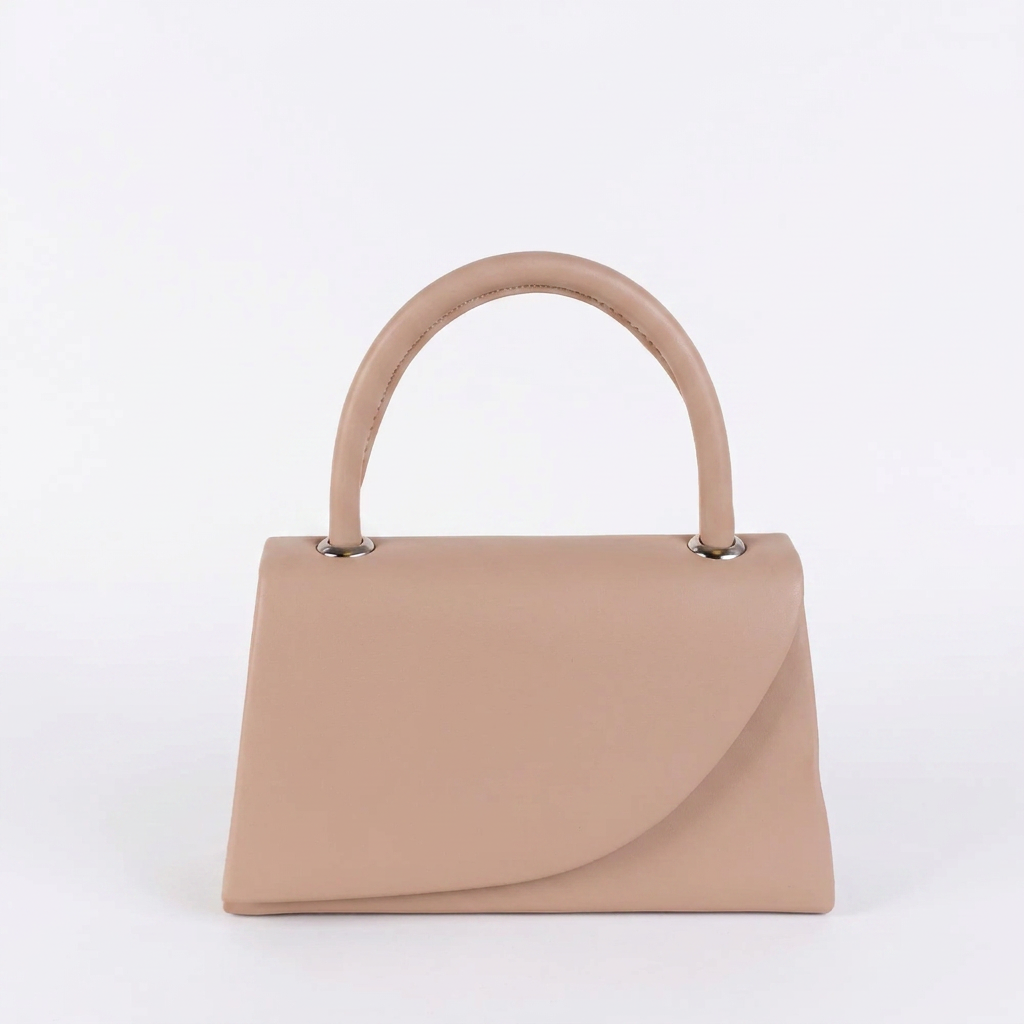 BORSA POCHETTE CON MANICO RIGIDO