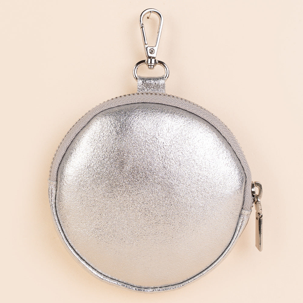 PORTAMONETE CIRCOLARE PIATTO CON GANCIO