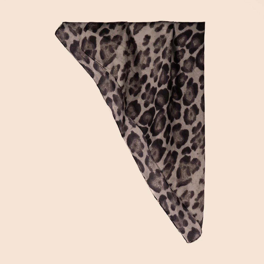 SCIARPA LEGGERA FOULARD QUADRATO MACULATO