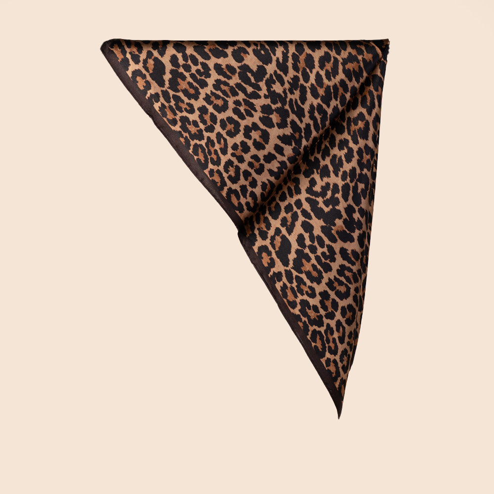 SCIARPA FOULARD DA COLLO ANIMALIER