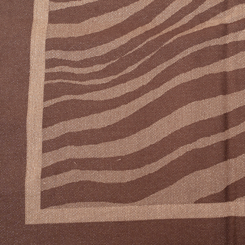 SCIARPA ZEBRATA CON FILO LAMINATO
