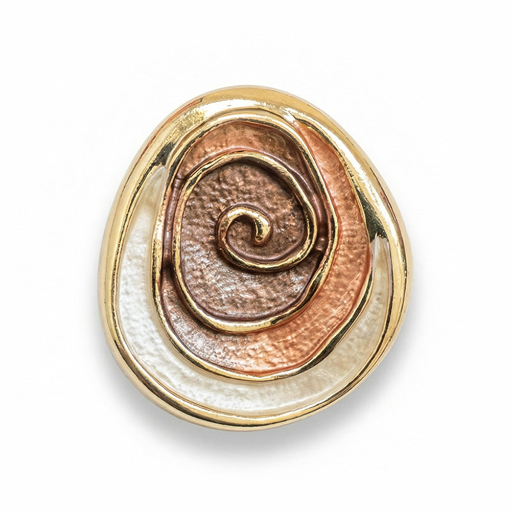 SPILLA IRREGOLARE CON VORTICE CONCENTRICO