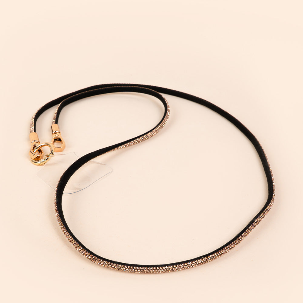 TRACOLLA MORBIDA CON STRASS