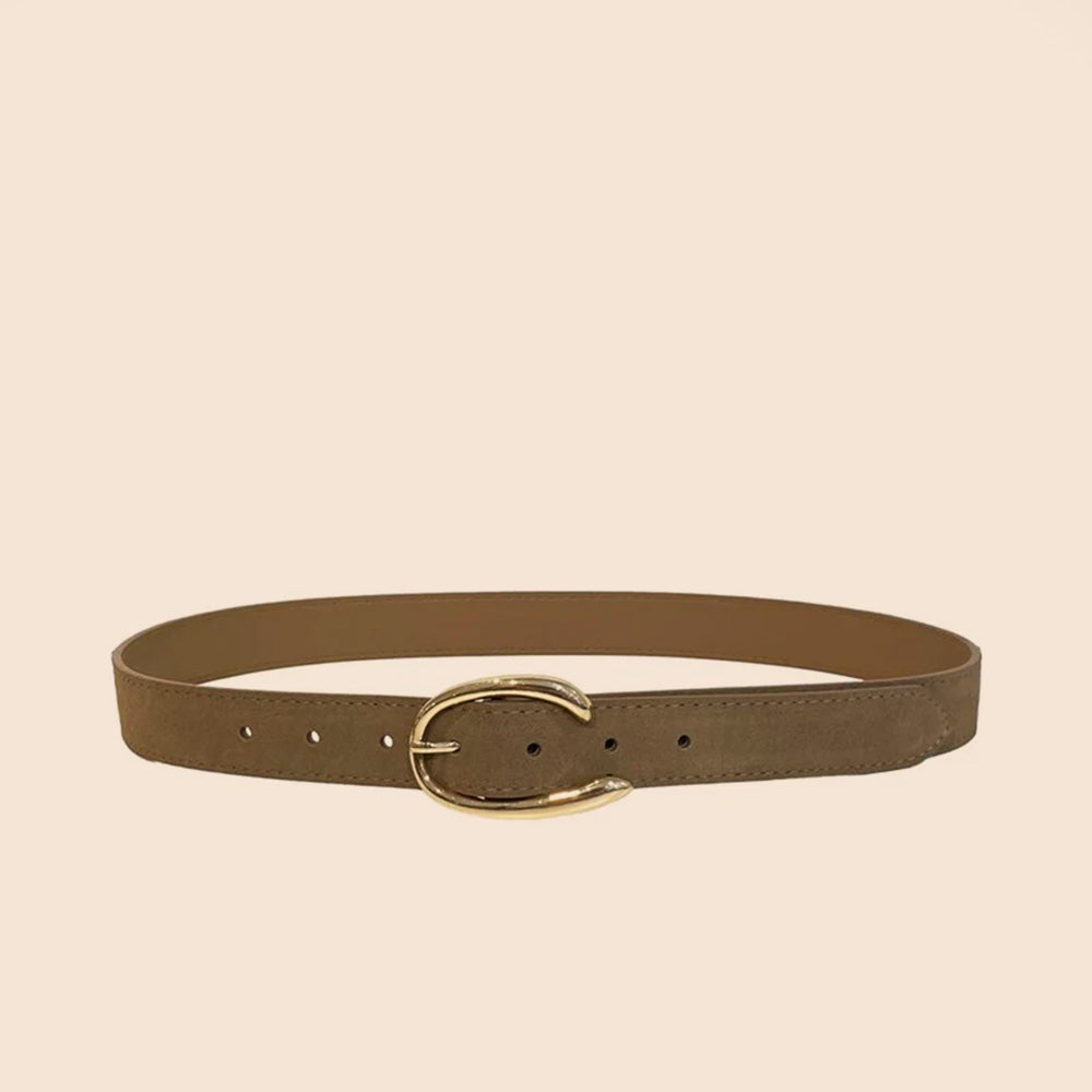 CINTURA CON FIBBIA A C