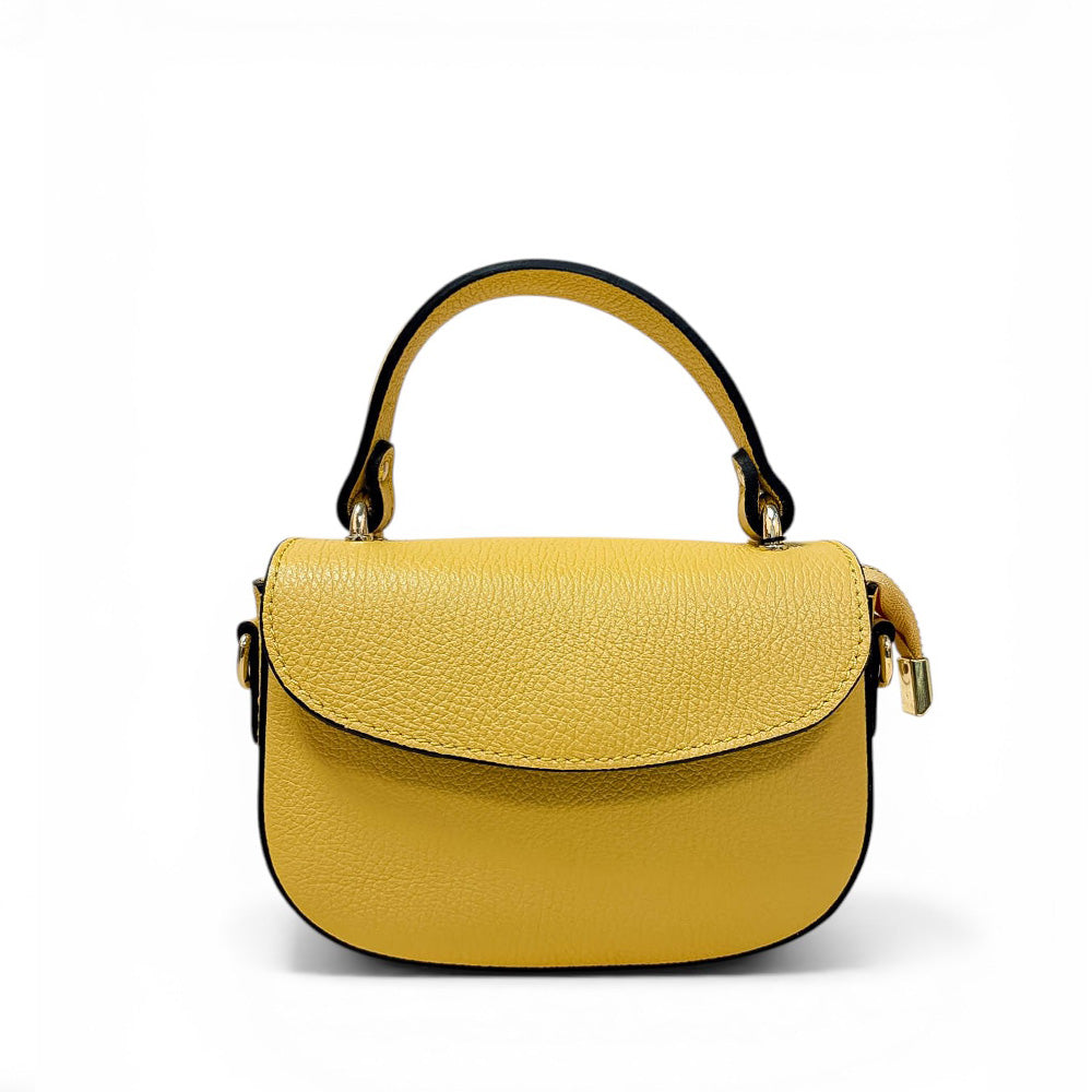 BORSA POCHETTE CON MANICO E TRACOLLA