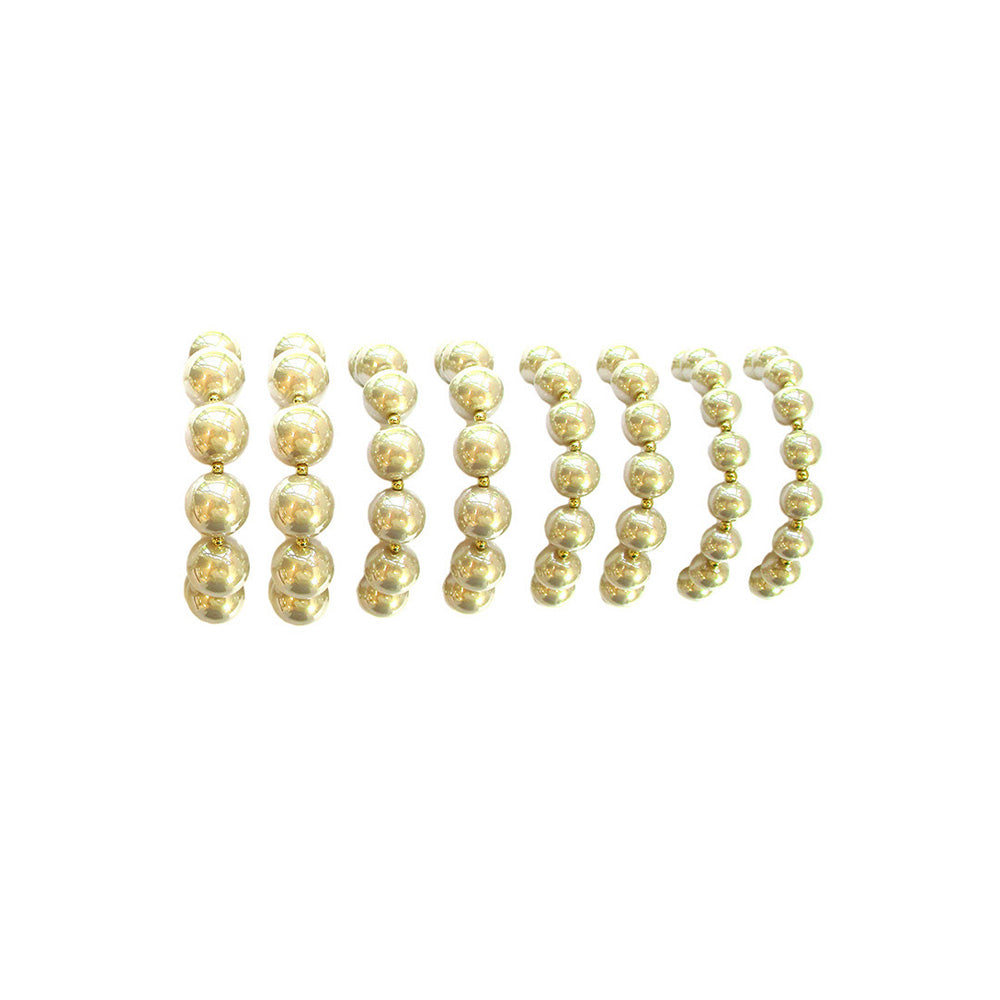 BRACCIALE ELASTICO CON PERLE