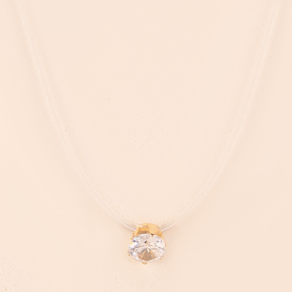 COLLANA GIROCOLLO CON PUNTO LUCE