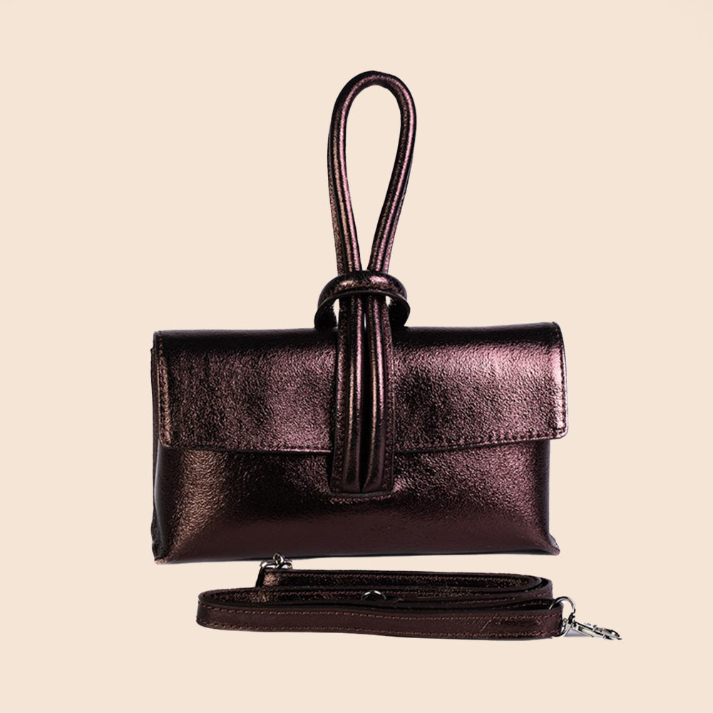 BORSA POCHETTE MANICO CAPPIO