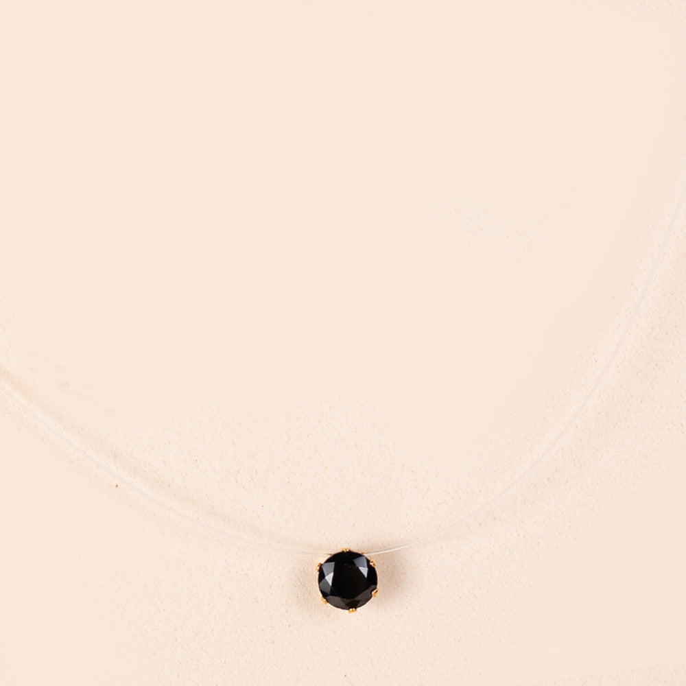 COLLANA GIROCOLLO CON PUNTO LUCE