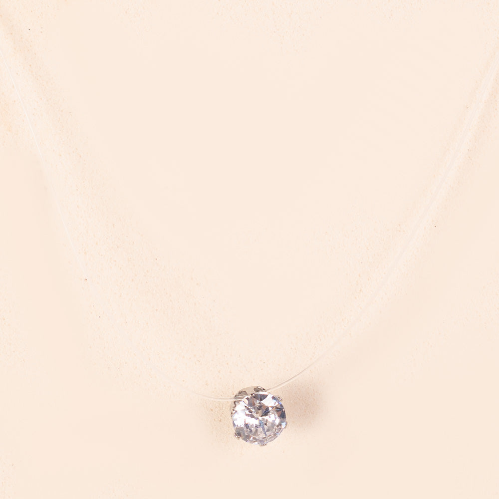 COLLANA GIROCOLLO CON PUNTO LUCE