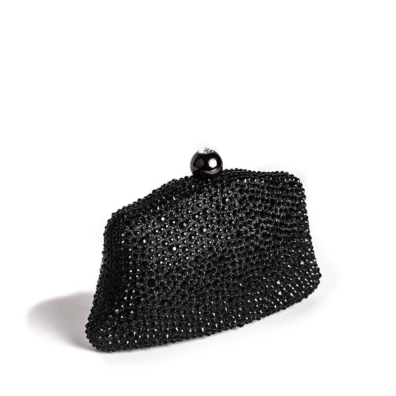 BORSA POCHETTE STRASS