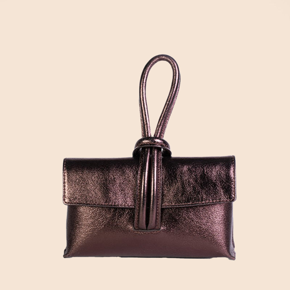 BORSA POCHETTE MANICO CAPPIO