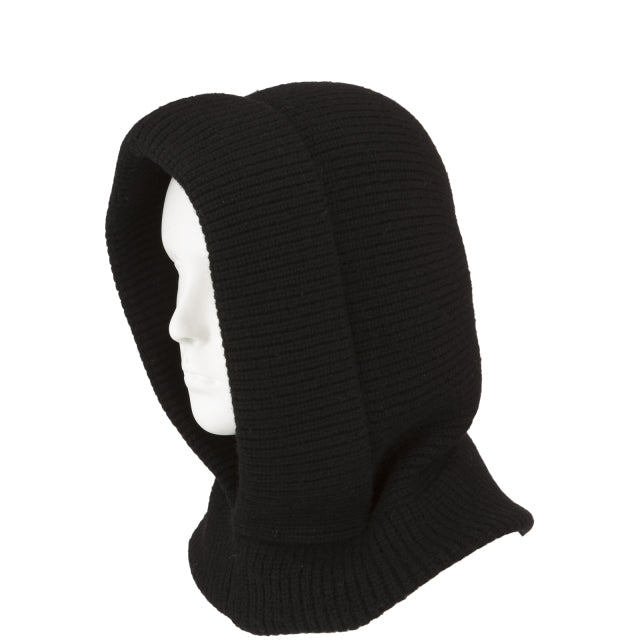 CAPPUCCIO IN MAGLIA CON RISVOLTO