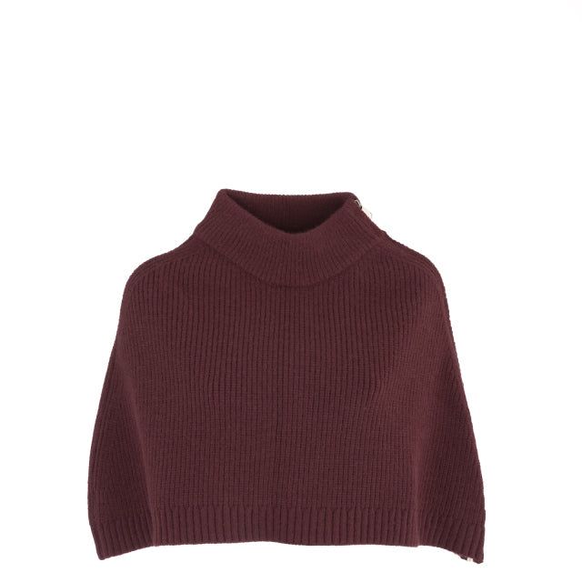 CAPPA SCALDA SPALLE CON ZIP LATERALE