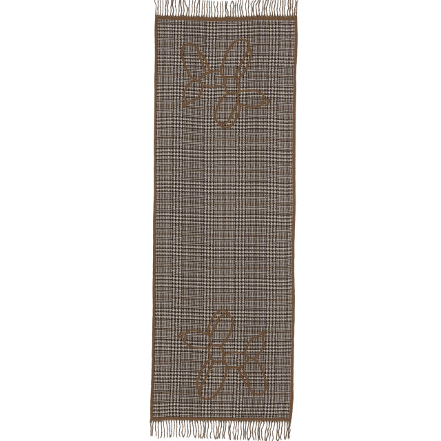 SCIARPA PIED DE POULE CON CANE
