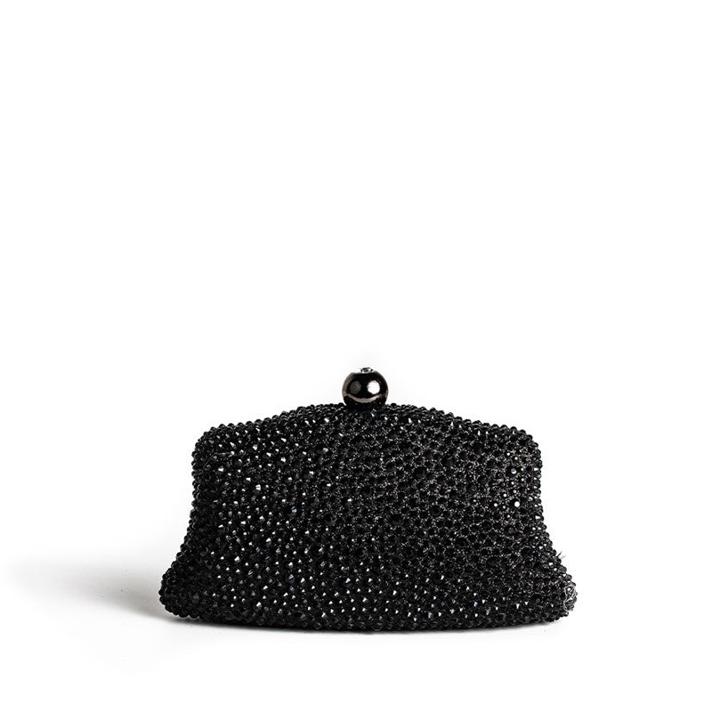 BORSA POCHETTE STRASS