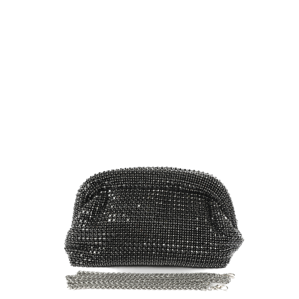 BORSA POCHETTE STRASS