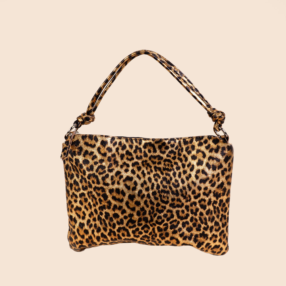 BORSA A SPALLA CON NODI AI MANICI