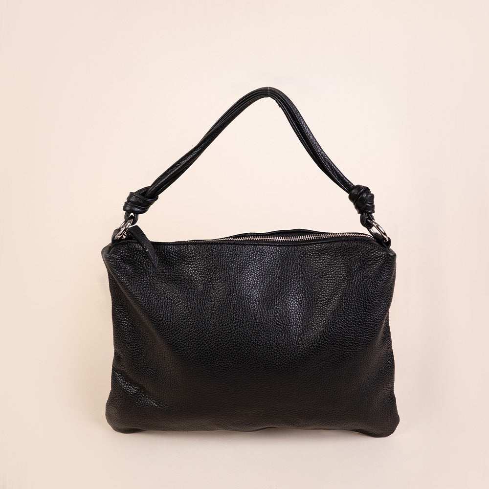 BORSA A SPALLA CON NODI AI MANICI