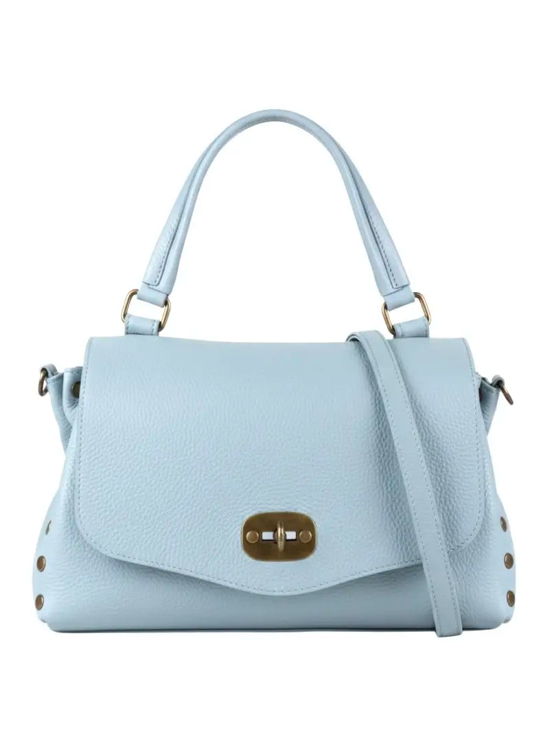 BORSA MODELLO A POSTINA MEDIA IN PELLE
