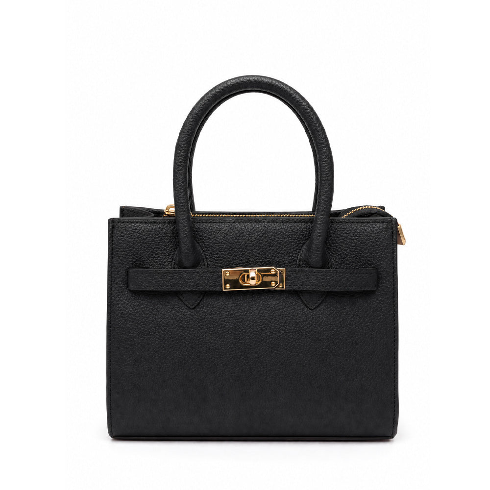 BORSA A MANO CON CHIUSURA A GIRELLO FRONTALE E ZIP
