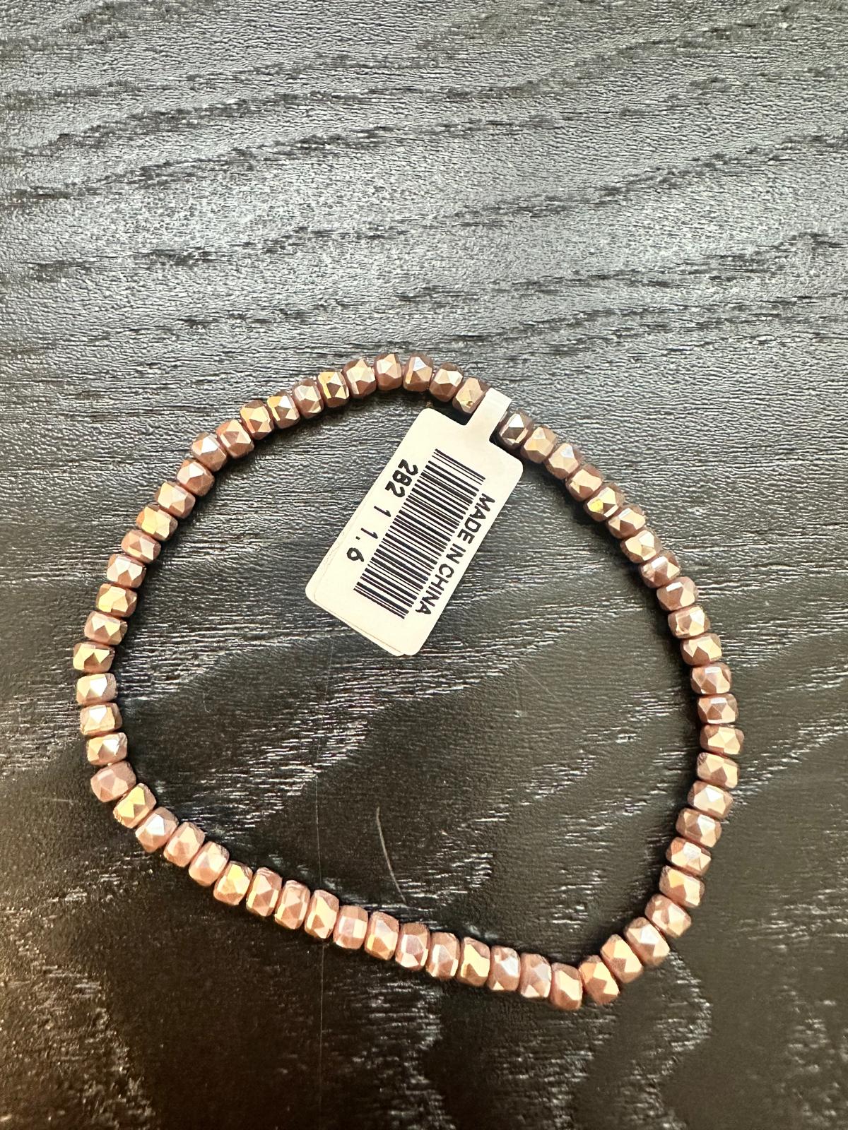 BRACCIALE ELASTICO CON CRISTALLI COLORATI